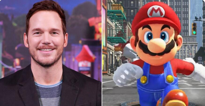 Chris Pratt voices Super Mario Bros.: The Movie